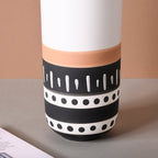 White Ethnic Vase Nestasia