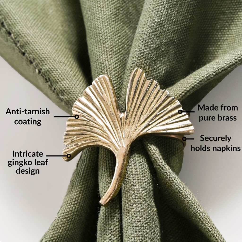 Floral Rouge Table Linen Gift Hamper With Set Of 6 Rings Napkins And Mats Nestasia