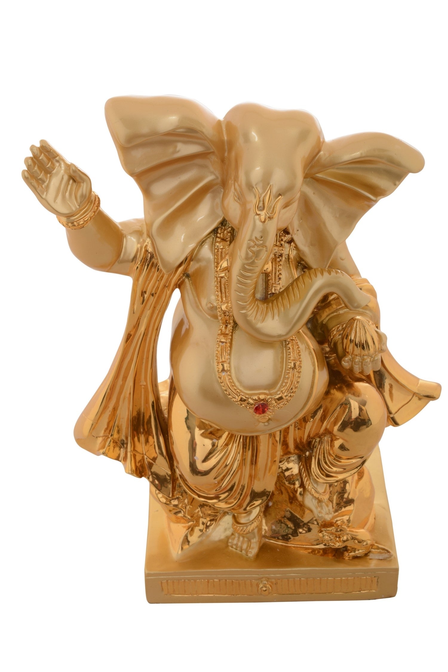Premium Figurine of Lord Ganesha in Dancing Position Kafalo