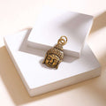 Brass Gautam Buddha Pendant With Box Vedansh Craft
