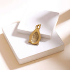 Brass Gautam Buddha Pendant With Box Vedansh Craft