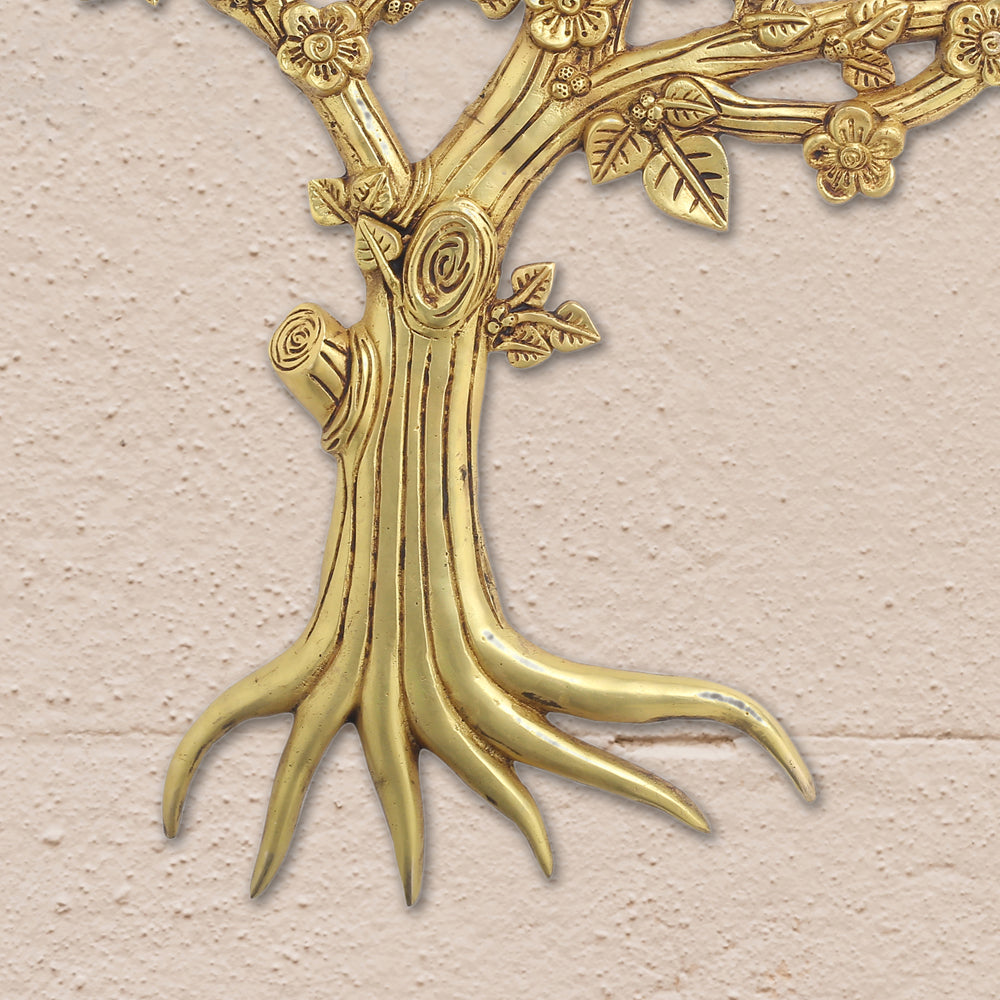 Brass Kalpvriksha Wall Hanging (19 Inch) Vedansh Craft