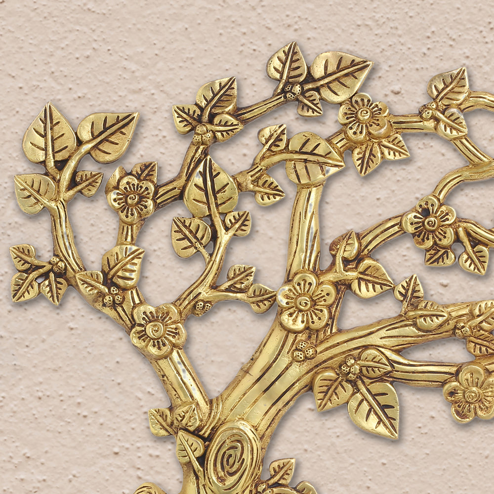 Brass Kalpvriksha Wall Hanging (19 Inch) Vedansh Craft