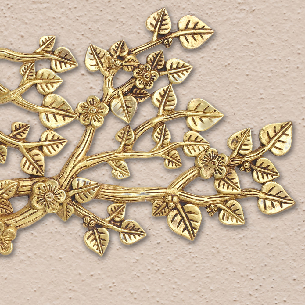 Brass Kalpvriksha Wall Hanging (19 Inch) Vedansh Craft