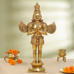 Brass Standing Garuda Statue (22 Inch) Vedansh Craft