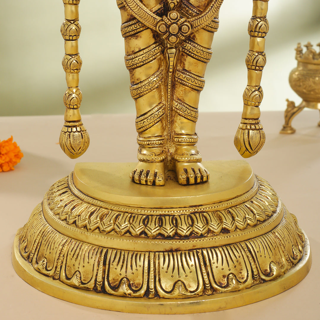 Brass Tirupati Balaji/Venkateshwar Idol (23 Inch) Vedansh Craft