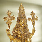 Brass Tirupati Balaji/Venkateshwar Idol (23 Inch) Vedansh Craft