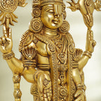 Brass Tirupati Balaji/Venkateshwar Idol (23 Inch) Vedansh Craft
