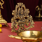Brass Superfine Lakshmi Diya (9.8 Inch) Vedansh Craft
