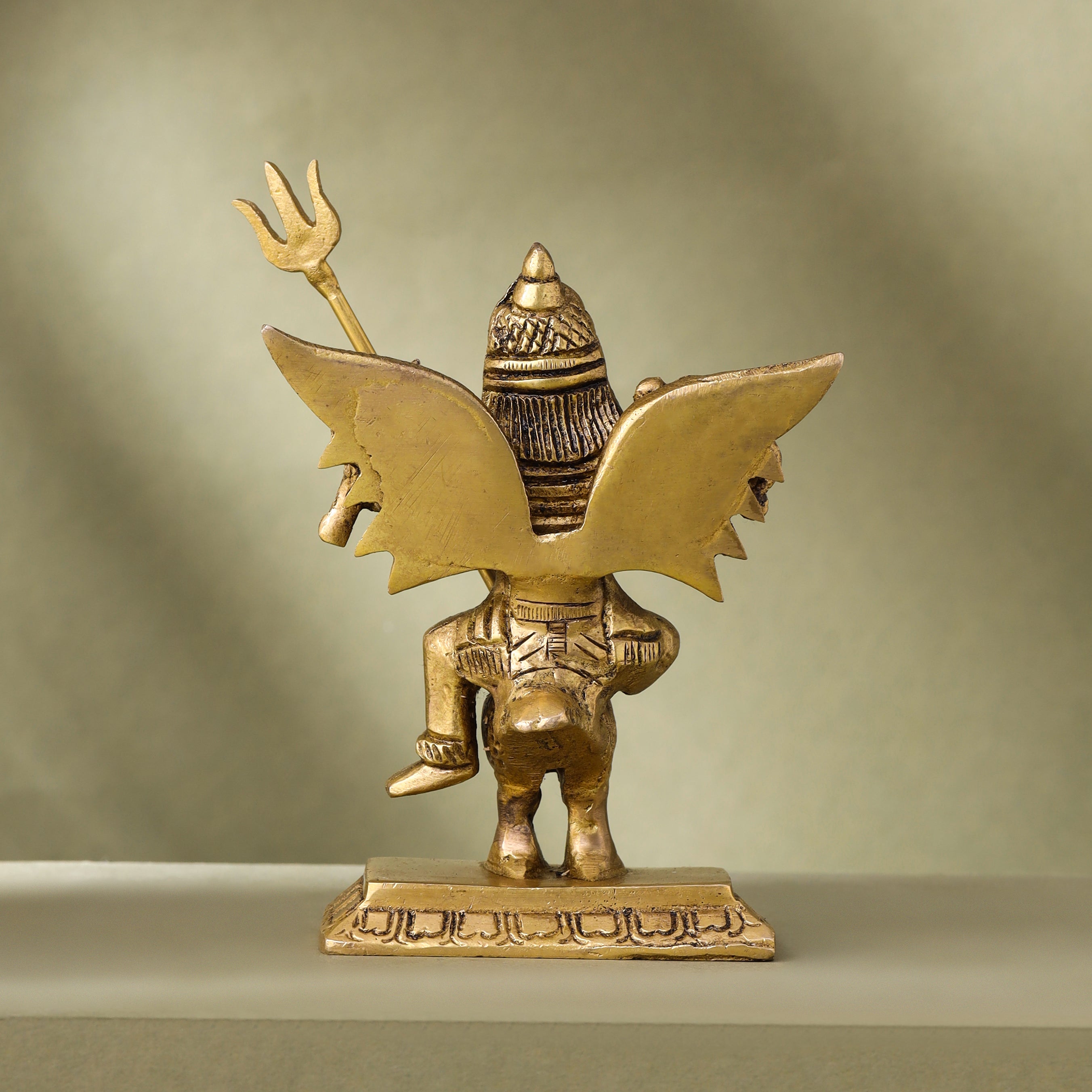 Brass Shani Dev Idol (4.5 Inch) Vedansh Craft