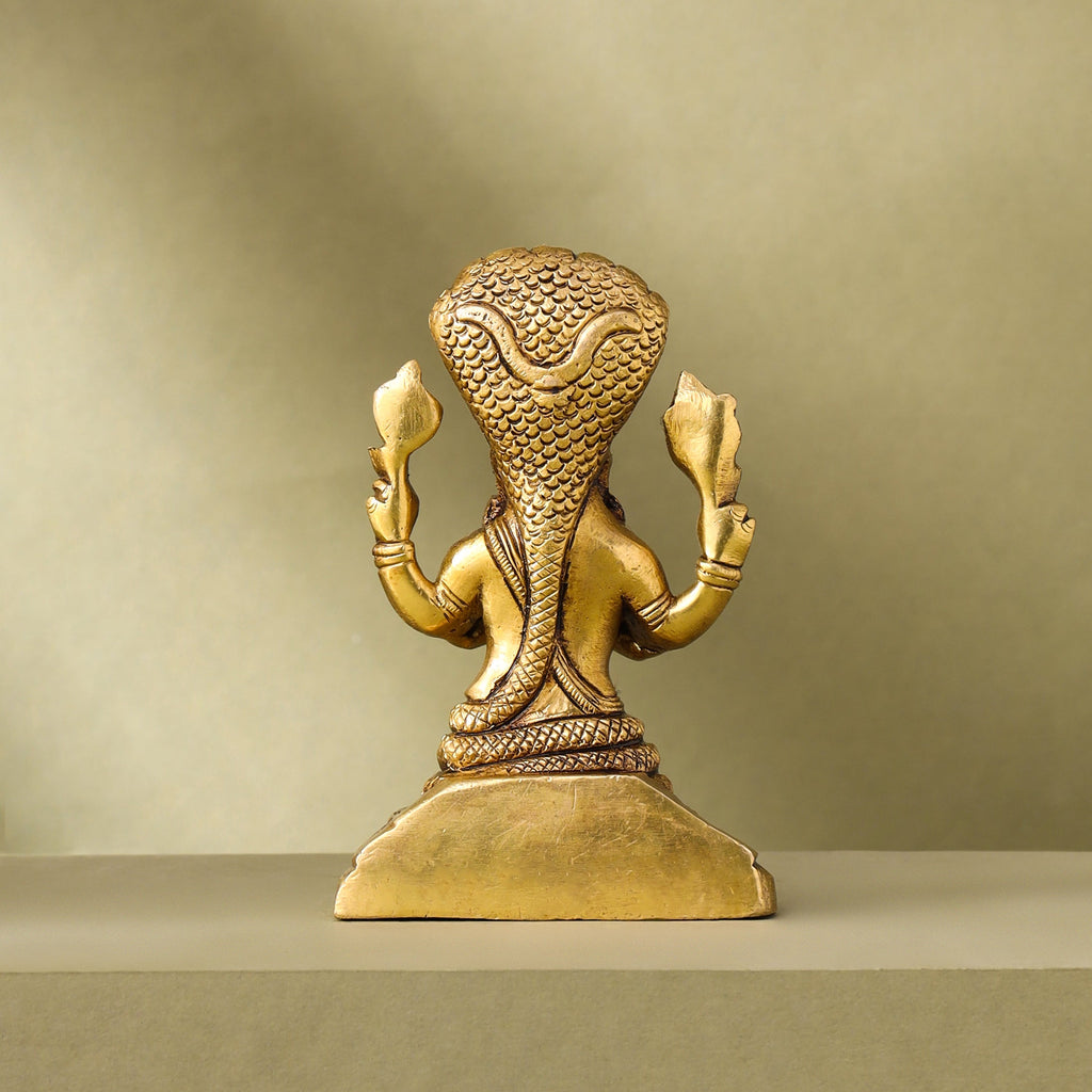 Brass Superfine God Patanjali Idol Vedansh Craft