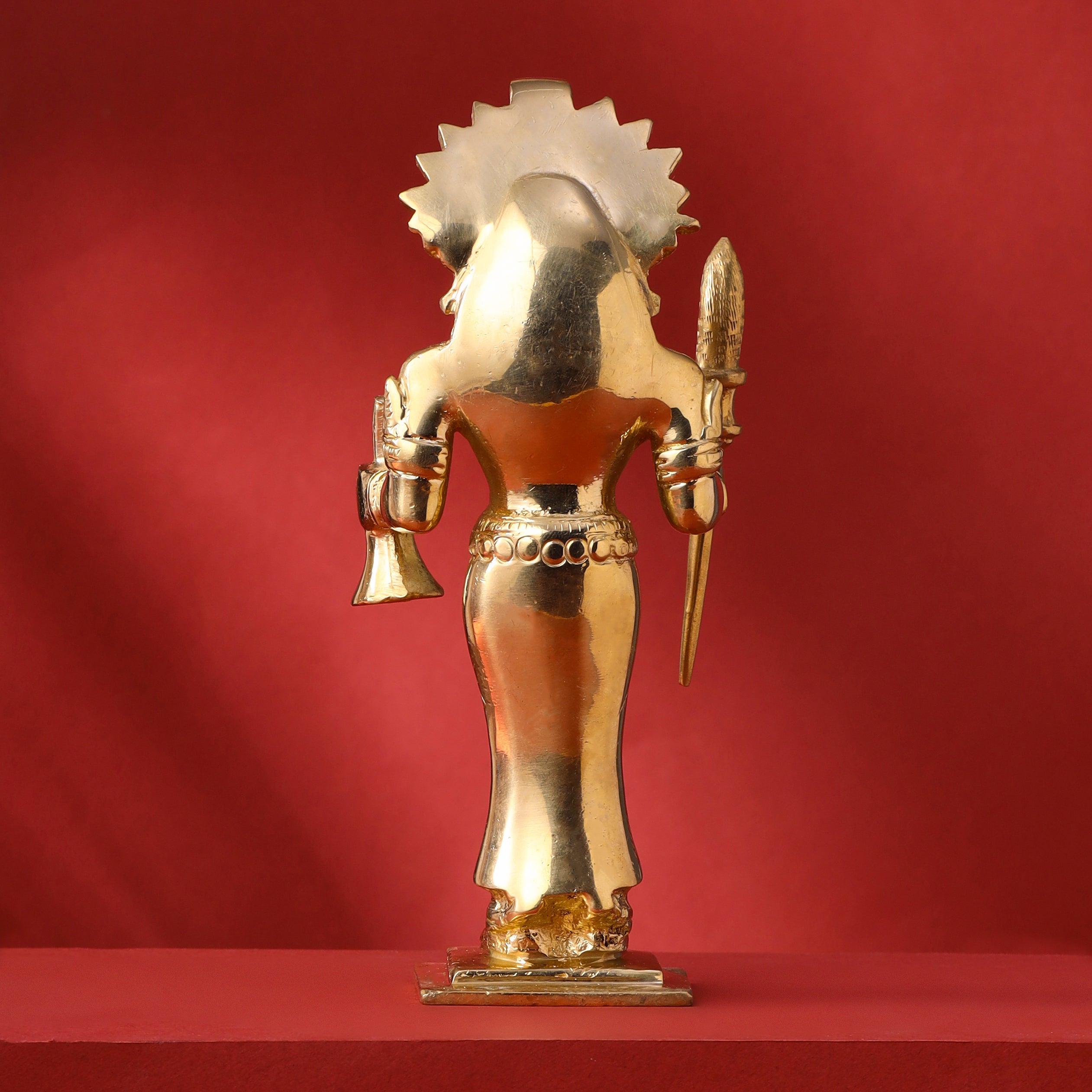 Brass Raksha Devi Idol (7.5 Inch) Vedansh Craft