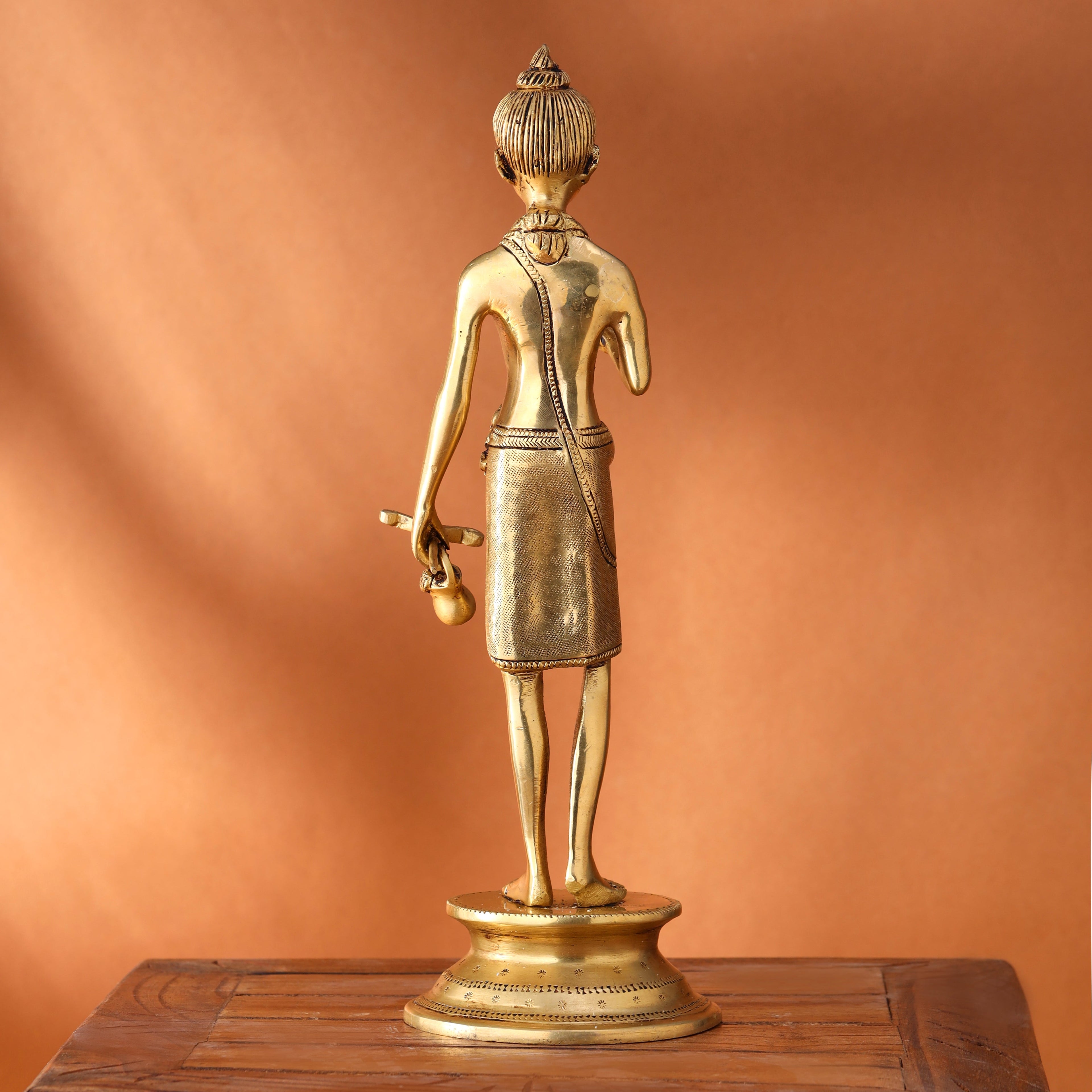 Brass Neelkanth Swami Narayan Idol (12 Inch) Vedansh Craft