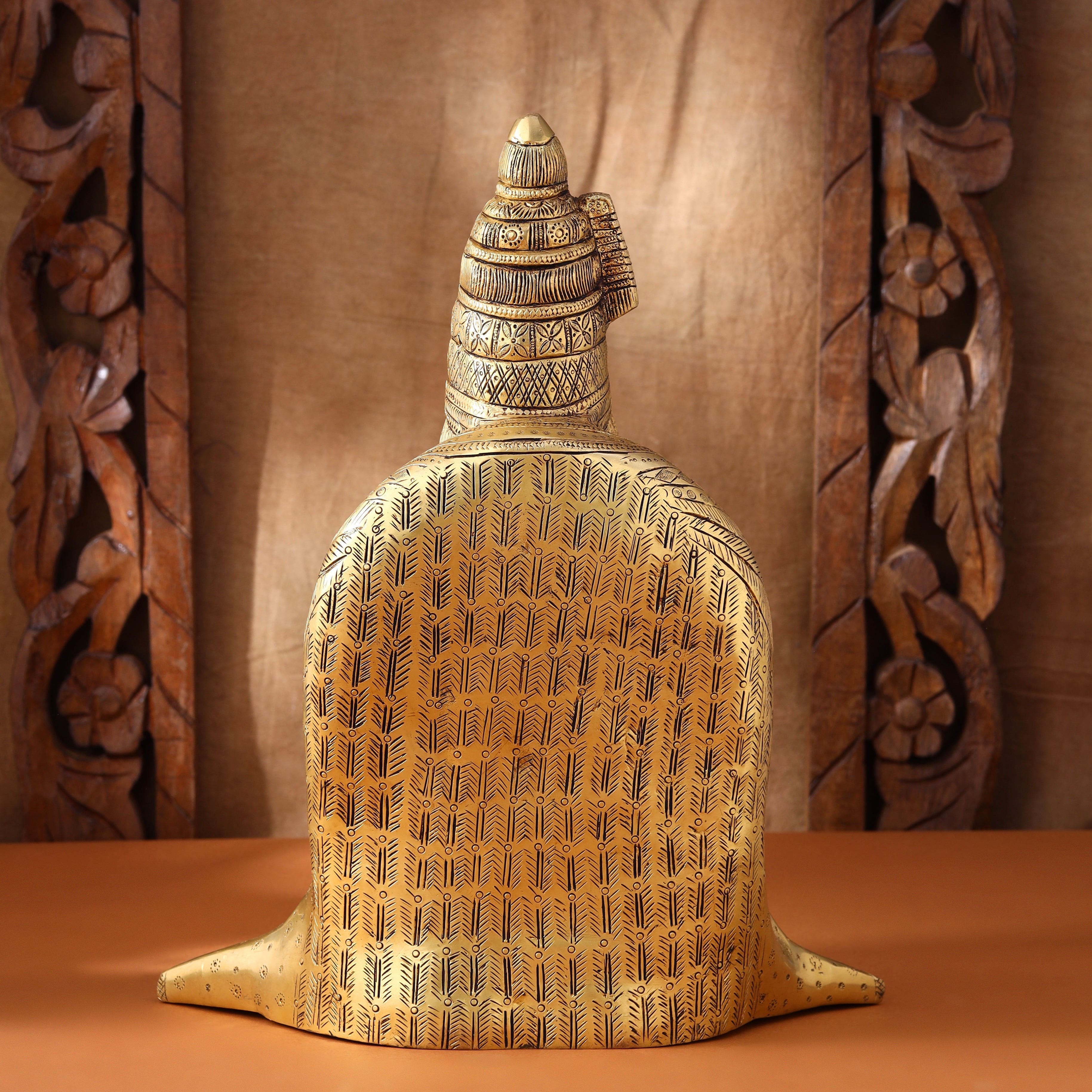 Brass Tulja Bhavani Idol (15.5 Inch) Vedansh Craft