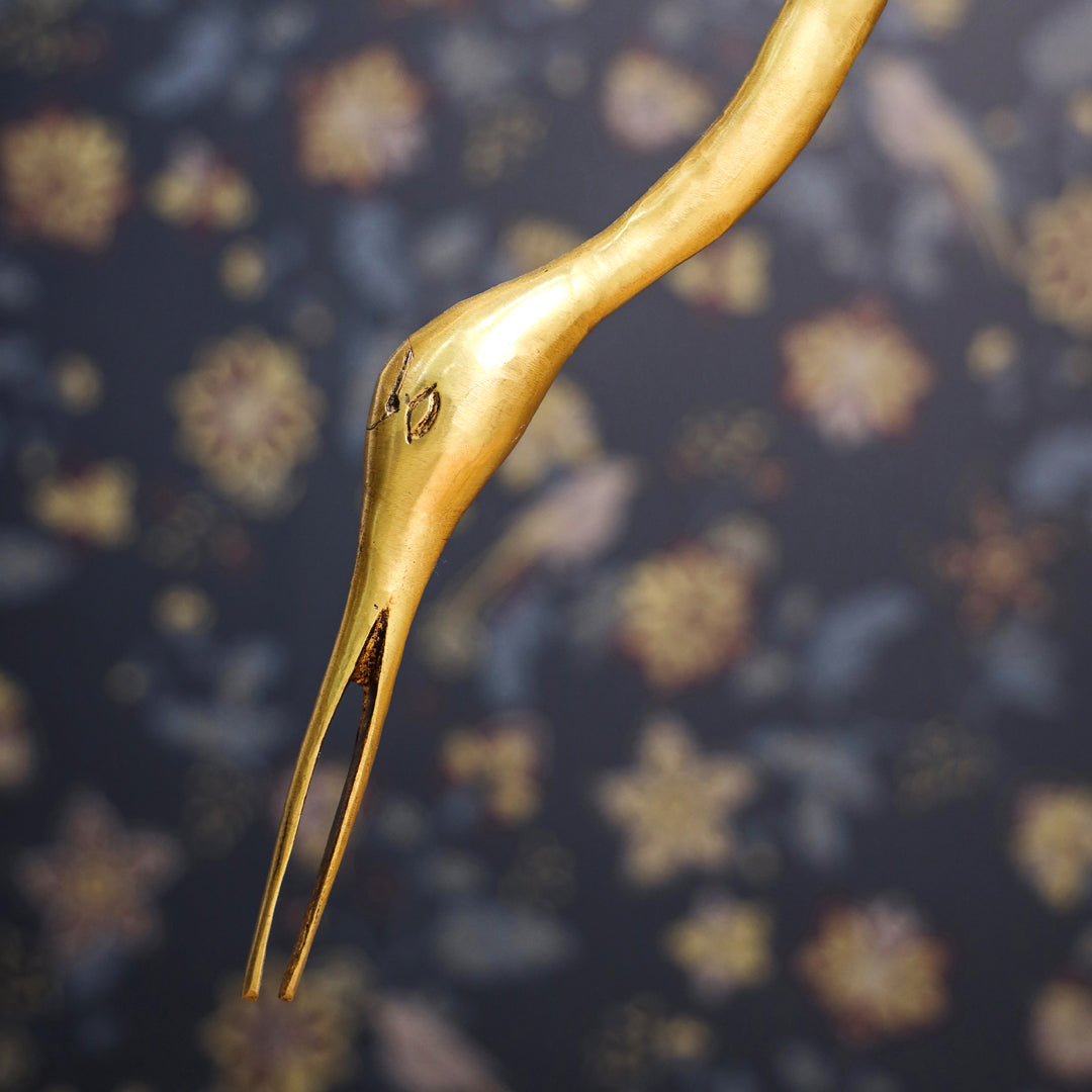 Brass Decorative Sarus Crane Set Vedansh Craft