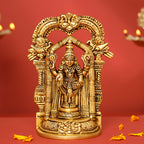 Brass Frame Tirupati Balaji/Venkateshwar Idol (5.5 Inch) Vedansh Craft