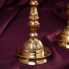 Brass Daana Kaashi Samai/Lamp Pair (9 Inch) Vedansh Craft