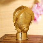 Brass Goddess Parvati Head (7.5 Inch) Vedansh Craft