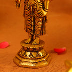 Brass Superfine Tirupati Balaji/Venkateshwar Idol (6 Inch) Vedansh Craft