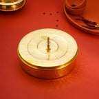 Brass Hammered Masala Daani/Spice Box Vedansh Craft