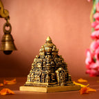 Brass Balaji Temple Model (3 Inch) Vedansh Craft