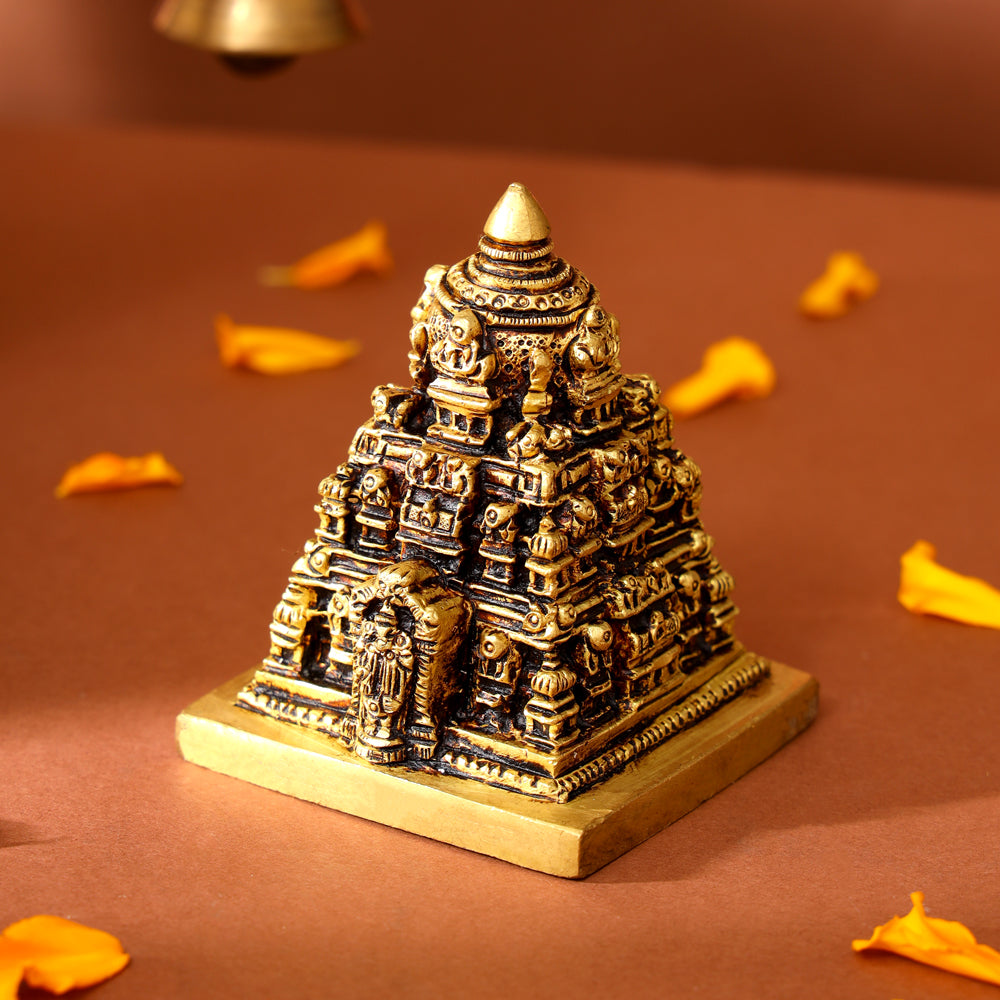 Brass Balaji Temple Model (3 Inch) Vedansh Craft