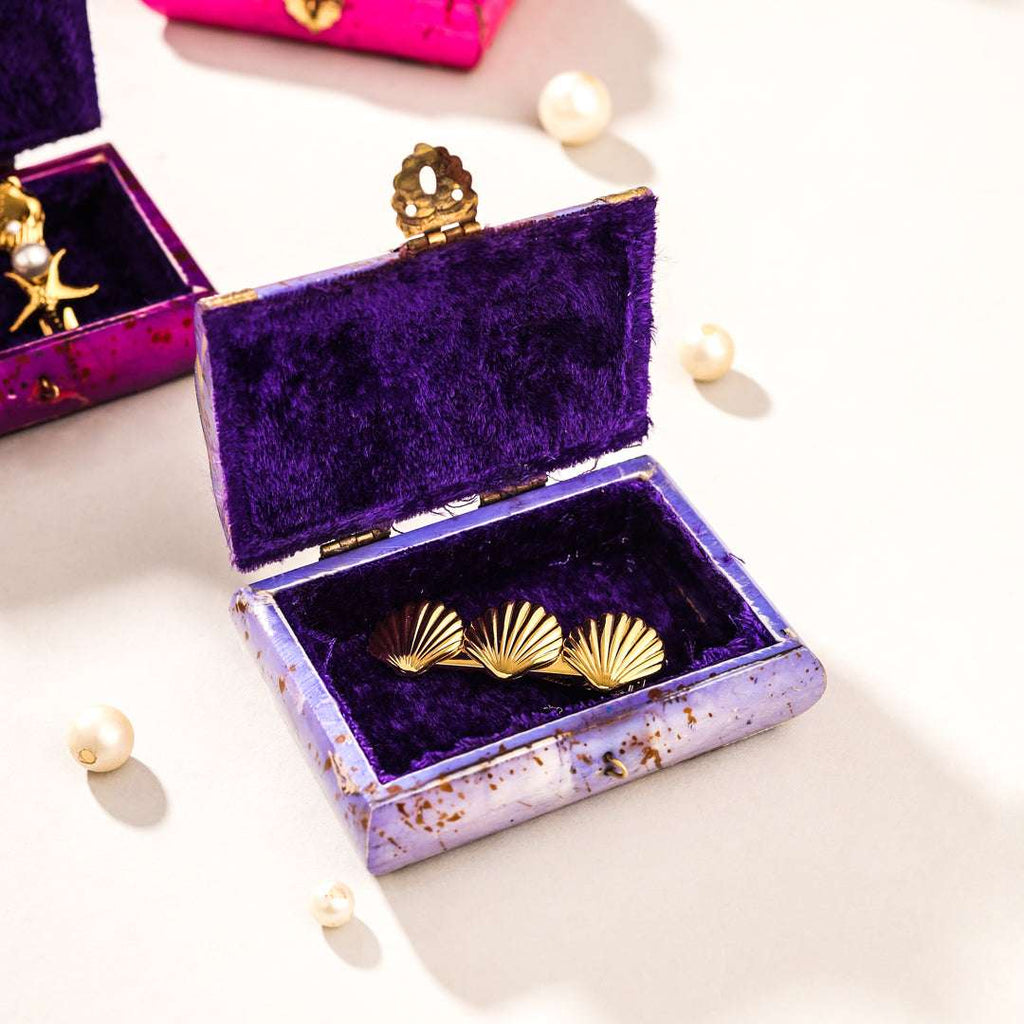 Leaf Mini Jewellery Box Vedansh Craft