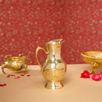 Brass Water Jug (8.5 Inch) Vedansh Craft