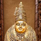 Brass Tulja Bhavani Idol (15.5 Inch) Vedansh Craft