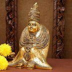 Brass Tulja Bhavani Idol (15.5 Inch) Vedansh Craft