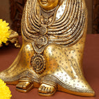 Brass Tulja Bhavani Idol (15.5 Inch) Vedansh Craft