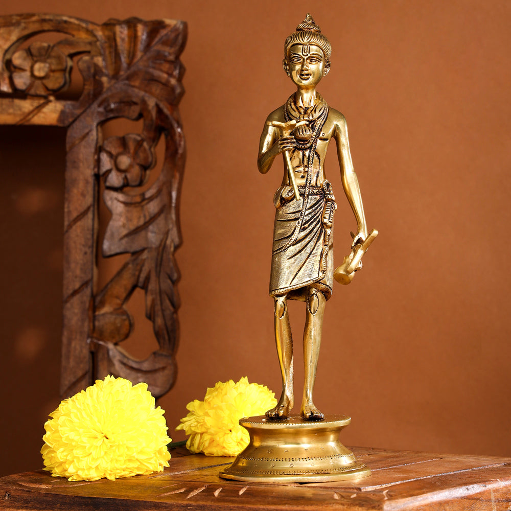 Brass Neelkanth Swami Narayan Idol (12 Inch) Vedansh Craft
