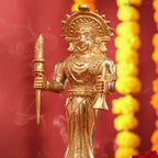 Brass Raksha Devi Idol (7.5 Inch) Vedansh Craft