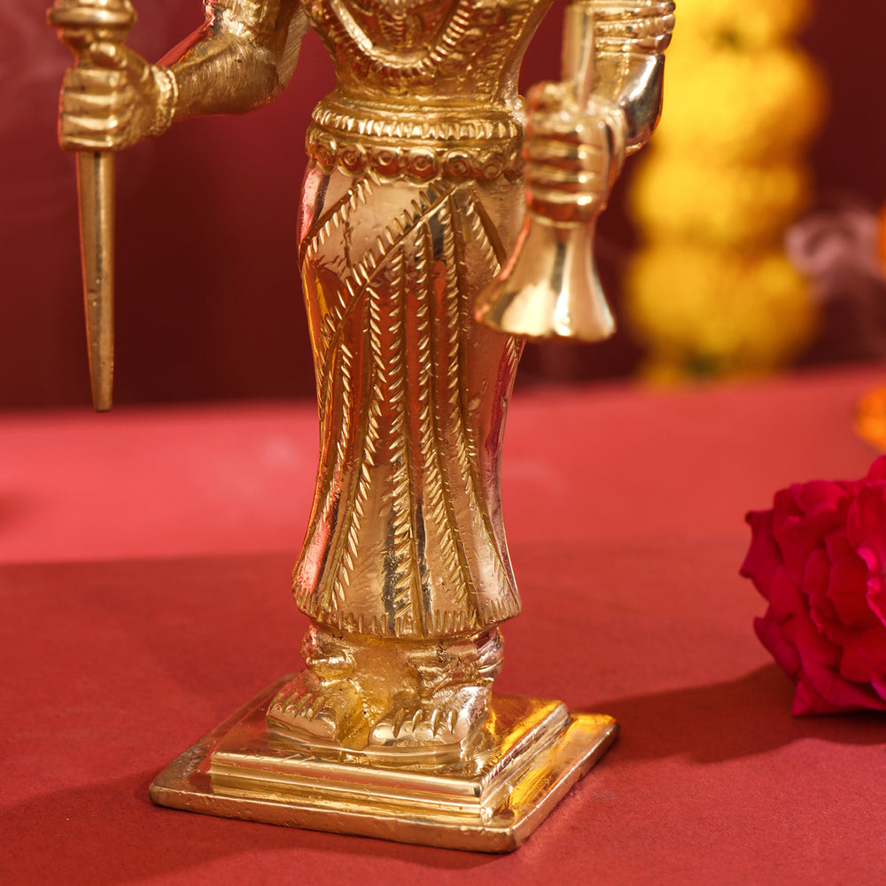 Brass Raksha Devi Idol (7.5 Inch) Vedansh Craft