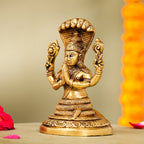 Brass Superfine God Patanjali Idol Vedansh Craft