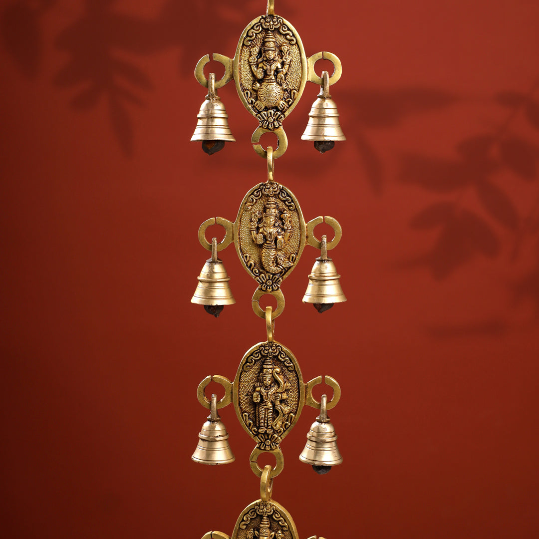 Brass Dashavatara Hanging Bell (48 Inch) Vedansh Craft
