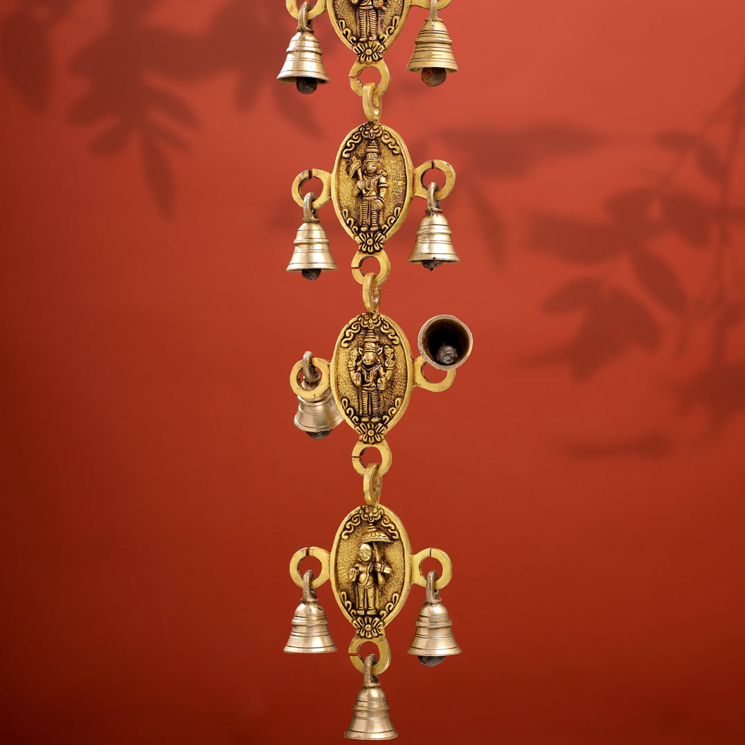 Brass Dashavatara Hanging Bell (48 Inch) Vedansh Craft