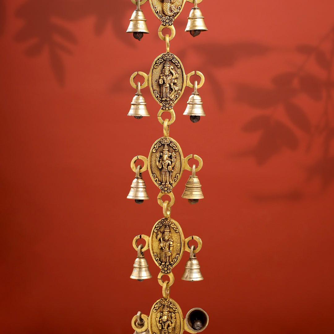 Brass Dashavatara Hanging Bell (48 Inch) Vedansh Craft