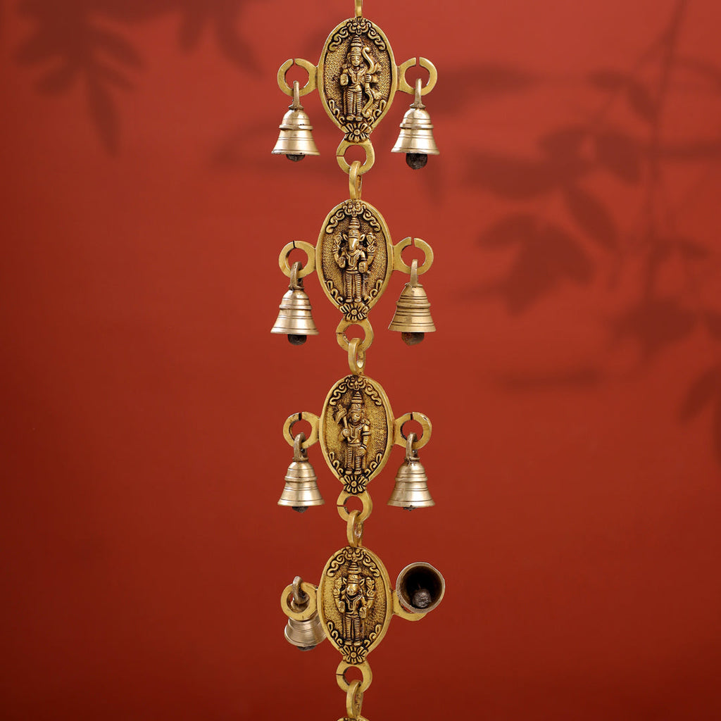 Brass Dashavatara Hanging Bell (48 Inch) Vedansh Craft