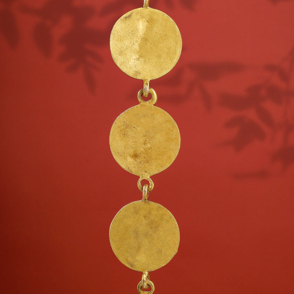 Brass Ashtalakshmi Hanging Bell (40 Inch) Vedansh Craft