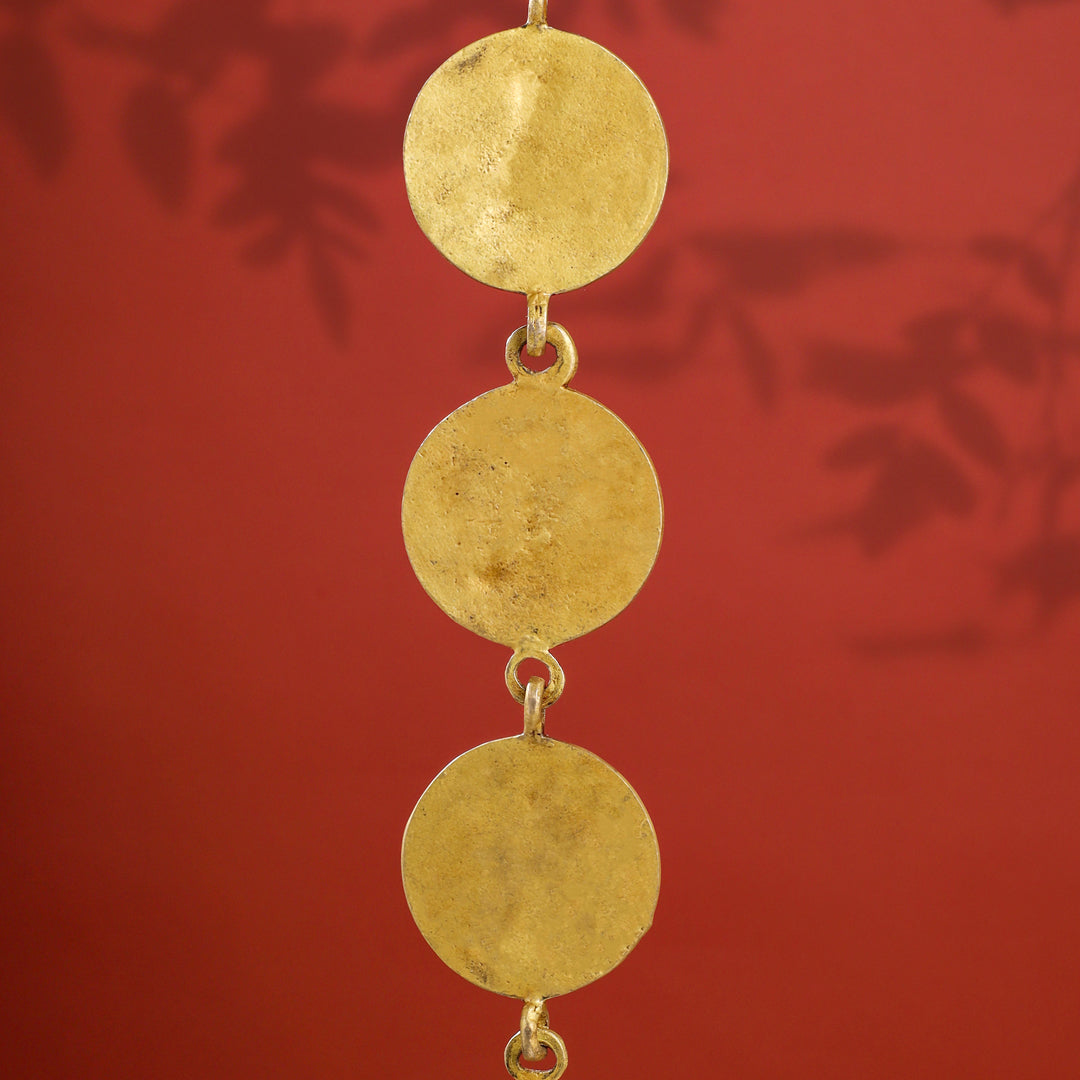 Brass Ashtalakshmi Hanging Bell (40 Inch) Vedansh Craft