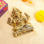 Brass Ganesha Wall Hanging Festive Gift Hamper Vedansh Craft