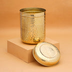 Brass Container With Lid Vedansh Craft