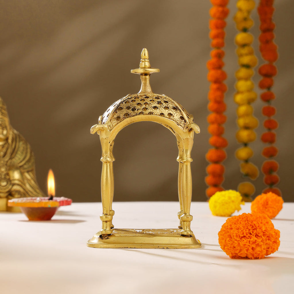 Brass Temple (7 Inch) Vedansh Craft