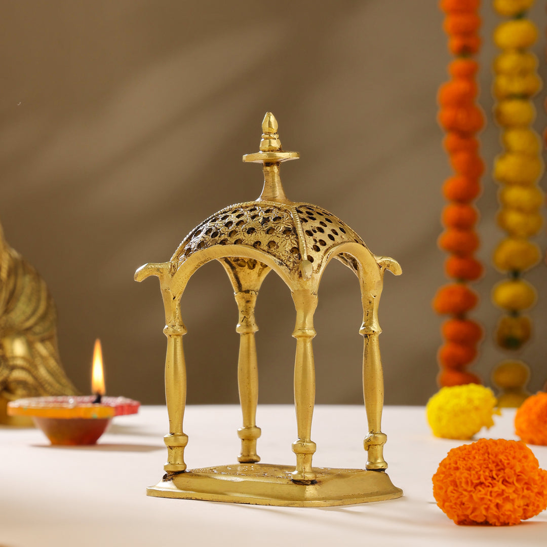 Brass Temple (7 Inch) Vedansh Craft