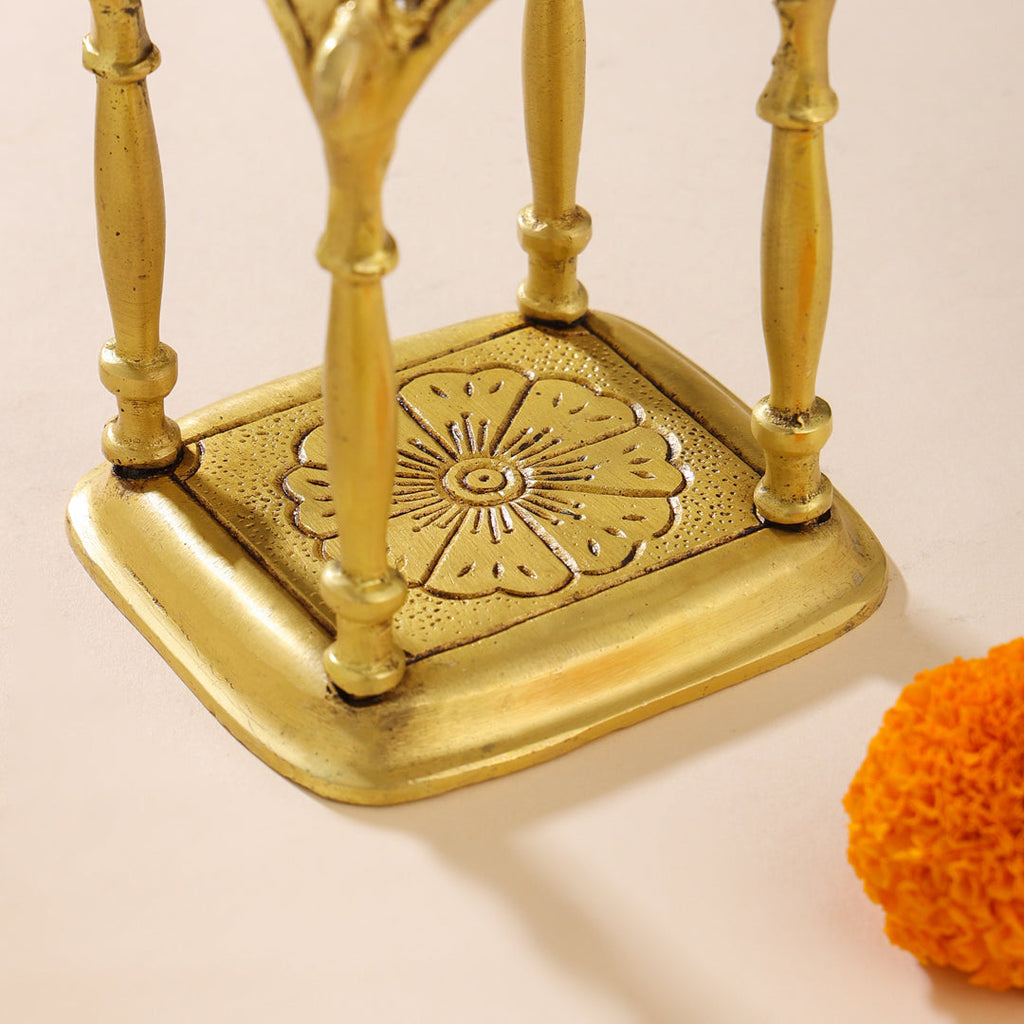 Brass Temple (7 Inch) Vedansh Craft