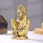 Brass Sadguru Saint Shankar Maharaj Idol (5.5 Inch) Vedansh Craft