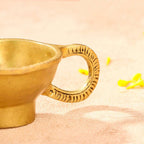 Brass Nandi Diya (2 Inch) Vedansh Craft