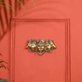 Brass Panchmukhi Hanuman Face Wall Hanging (3.8 Inch) Vedansh Craft