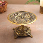 Brass Fruit Table Tray / Stand (5.5 Inch) Vedansh Craft